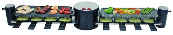 KF-77073 Swivel Raclette open